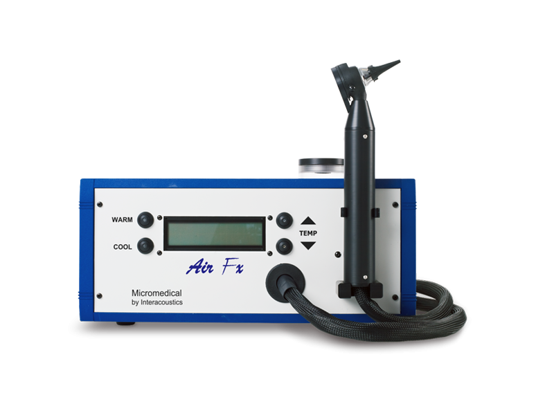 A photo of the AD528 audiometer from Interacoustics.